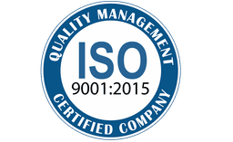 ISO 9001:2015 certification mark